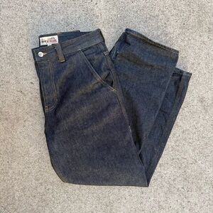 Stussy Japanese Selvedge Raw Denim Carpenter Jeans